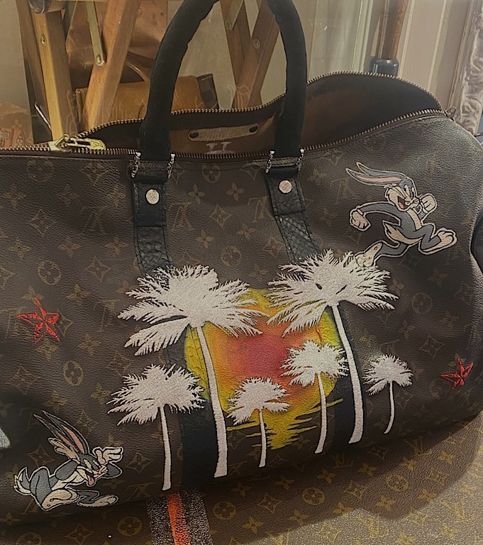 LV Speedy Pluto of Philip Karto - Louis Vuitton customized bag