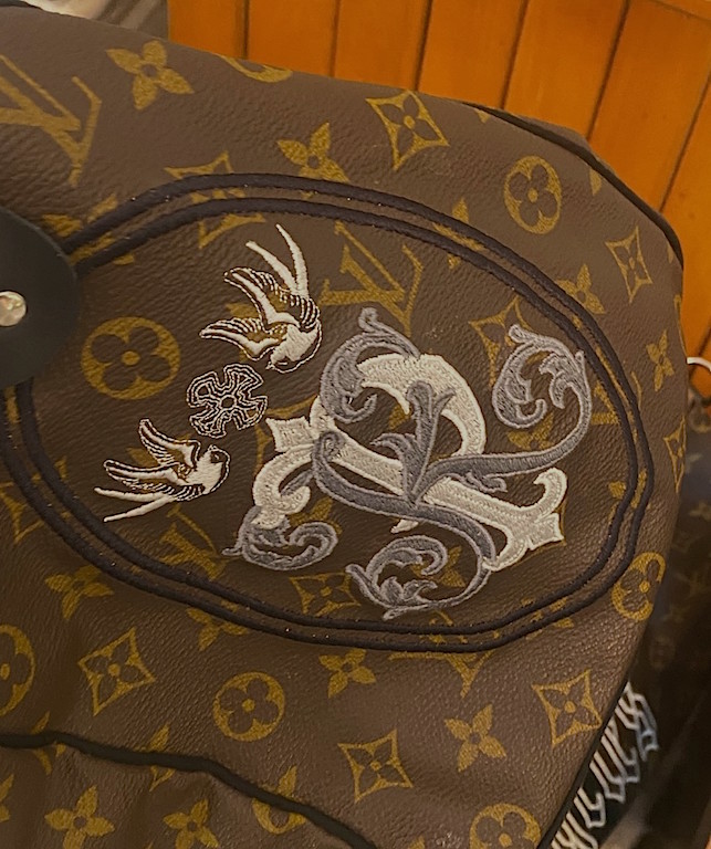 LV Speedy Teddy of Philip Karto - Louis Vuitton customized bag