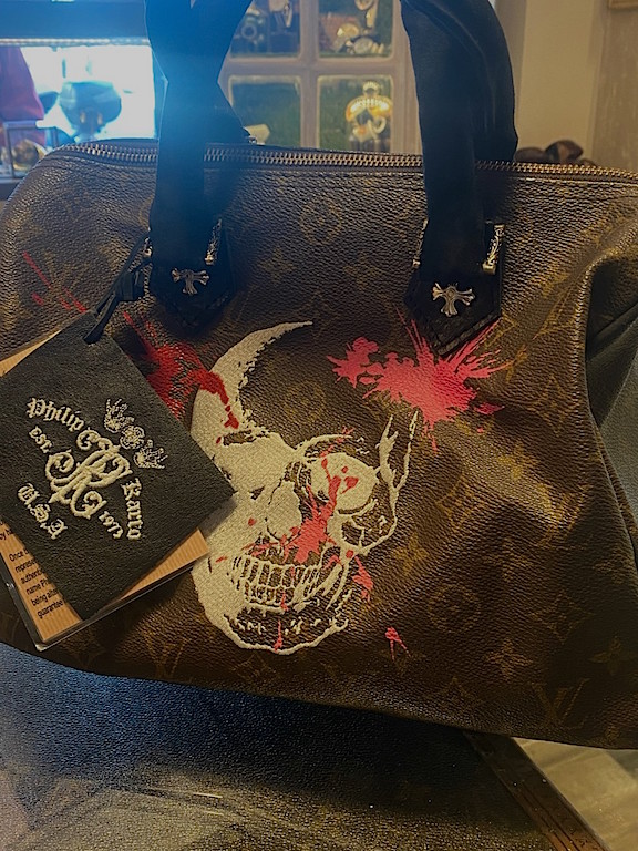 LV Speedy Teddy of Philip Karto - Louis Vuitton customized bag