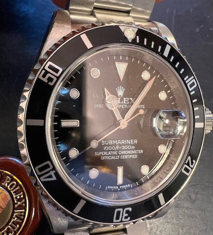 Rolex Submariner Ref 16610 RRR mi indossato con stikers